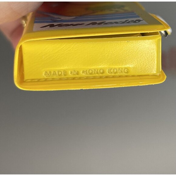 Vintage Souvenir Keychain Mini Playing Card Deck New Mexico made in Hong Kong - Picture 9 of 10